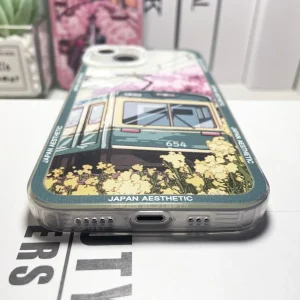 Japanese Aesthetic City Break iPhone Case