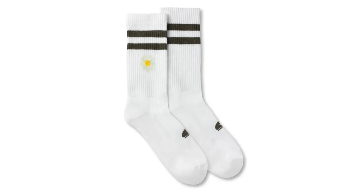 FLOWER PACK SOCK - BRIGHT WHITE / ICICLE - Image 2